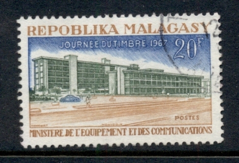 Madagascar-1967 Stamp Day