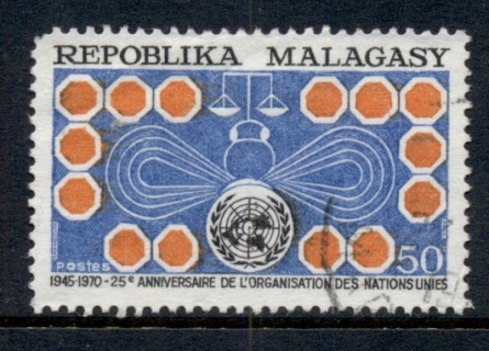 Madagascar-1970 UN 25th Anniv