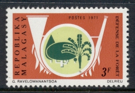 Madagascar-1971 Forest Preservation