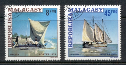 Madagascar-1975 Ships, Pirogues