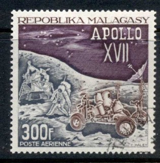 Madagascar-1973 Apollo 17 Moon Landing