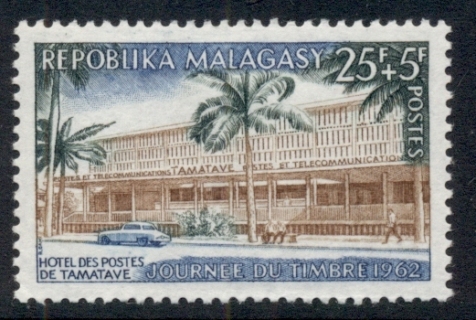 Madagascar-1962 Stamp Day