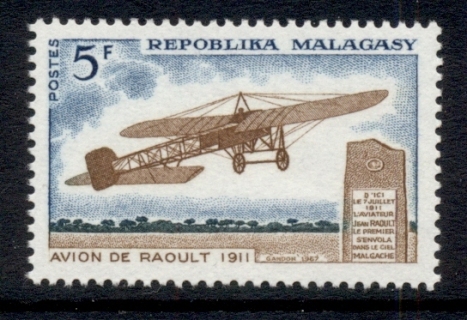 Madagascar-1966 History of Aviation 5f