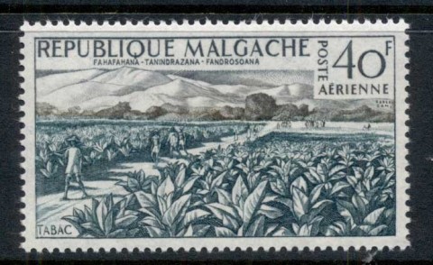 Madagascar-1960 Tobacco Field 40f