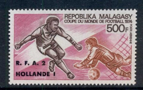 Madagascar-1974 World Cup Soccer Munich Opt Hollande