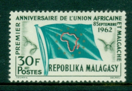 Madagascar-1962 African & Malagasy Union