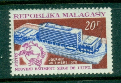 Madagascar-1970 UPU HQ