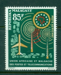 Madagascar-1963 African & Malagasy Postal Union