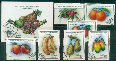 Madagascar-1992 Fruits + MS