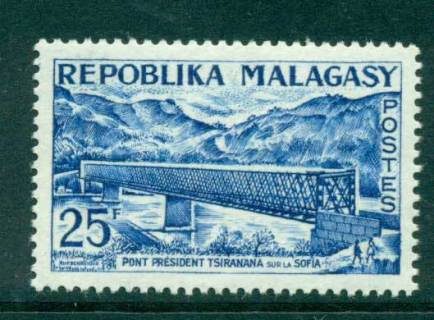 Madagascar-1962 Sofia River Bridge