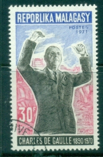 Madagascar-1971 Charles de Gaulle