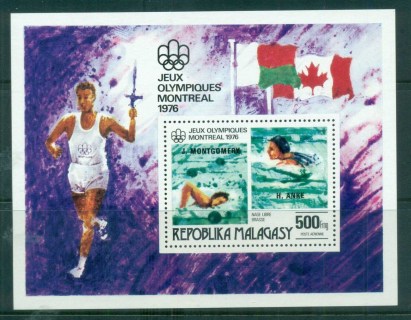 Madagascar-1976 Summer Olympics, Montreal Opt Winners MS