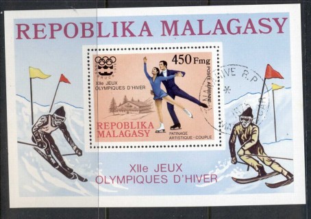 Madagascar-1975-Winter-Olympics-MS-CTO