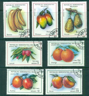 Madagascar-1992-Fruit-CTO