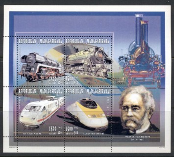 Madagascar-1996-Werner-von-Siemens-Trains-MS-MUH