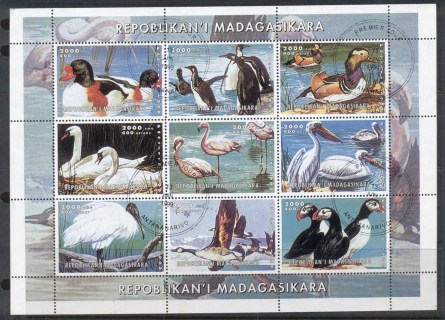 Madagascar-1999-Waterbirds-MS-CTO