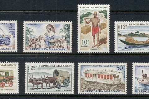 Madagascar-1965-66 History of the Post