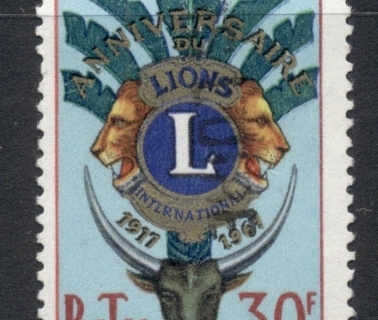 Madagascar-1967 Lions Intl.