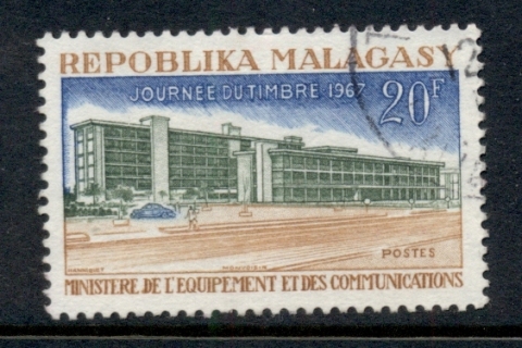 Madagascar-1967 Stamp Day