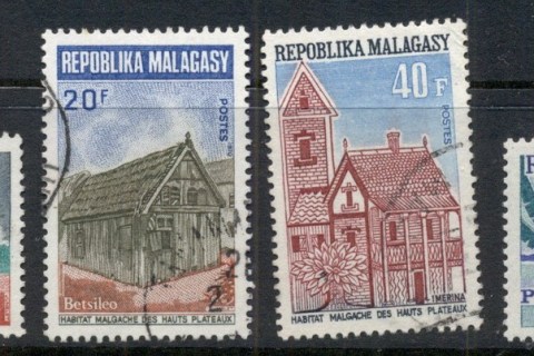 Madagascar-1969-70 Malagasy Houses
