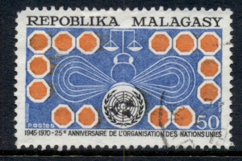 Madagascar-1970 UN 25th Anniv