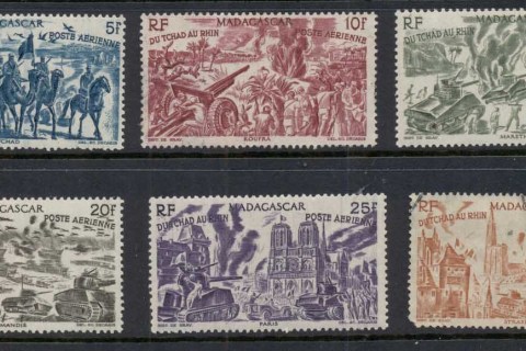 Madagascar-1946 Chad to Rhine