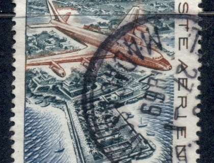 Madagascar-1962 Airmail Plane over Nossi-Be