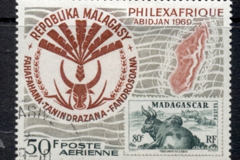 Madagascar-1968 Philexafrique Abidjan