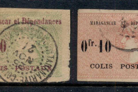 Madagascar-1920\'s Parcel Post