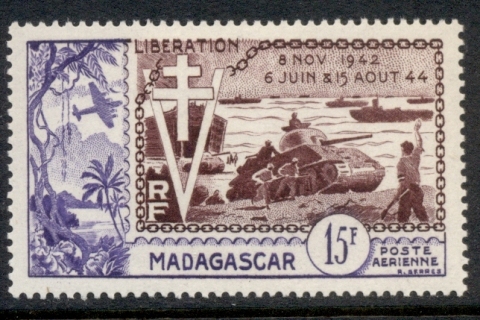 Madagascar-1954 Liberty