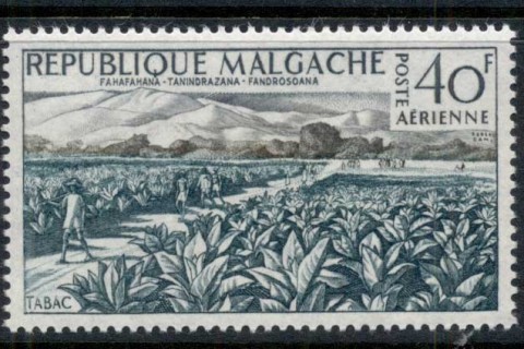 Madagascar-1960 Tobacco Field 40f