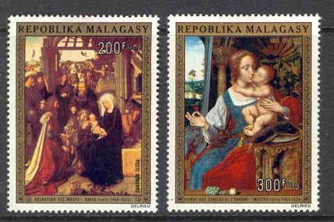 Madagascar-1974 Xmas