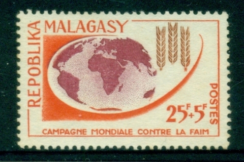 Madagascar-1963 FFH Freedom From Hunger