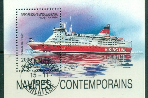 Madagascar-1994 Modern Ships MS