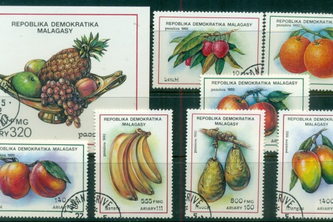 Madagascar-1992 Fruits + MS