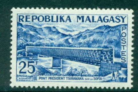 Madagascar-1962 Sofia River Bridge