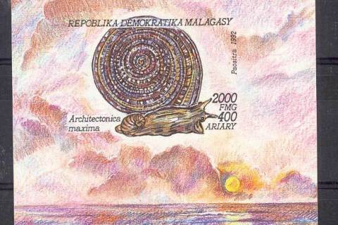 Madagascar-1992 Shells  MS