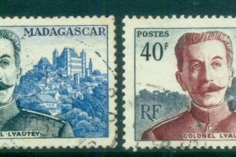 Madagascar-1954-55 Colonel Lyantey