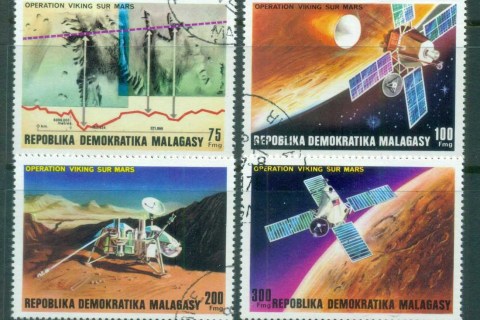 Madagascar-1976 Viking Mars Space probe