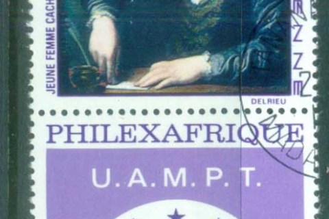 Madagascar-1968 Paintings, + Philexafrique label