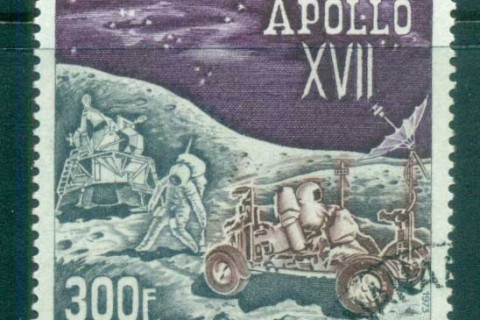Madagascar-1970 Apollo 17, Space Moon Mission