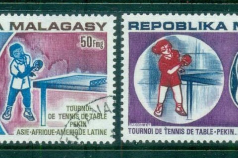 Madagascar-1974 Table Tennis Tournament, Beijing