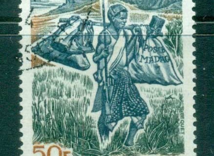 Madagascar-1973 Stamp day