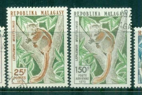 Madagascar-1973 Lemurs of Madagascar