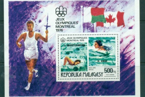 Madagascar-1976 Summer Olympics, Montreal Opt Winners MS