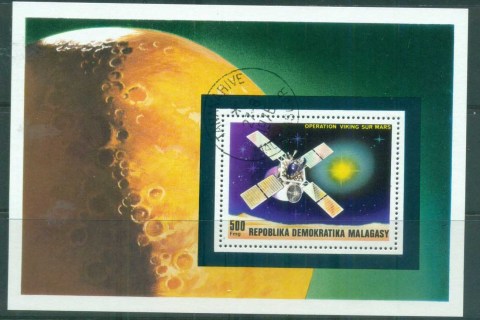 Madagascar-1976 Viking Mars Space probe MS