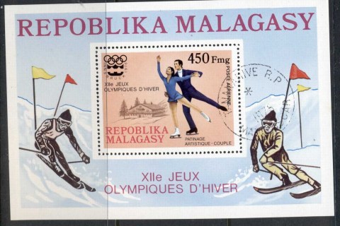 Madagascar-1975-Winter-Olympics-MS-CTO