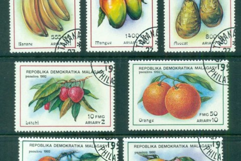 Madagascar-1992-Fruit-CTO