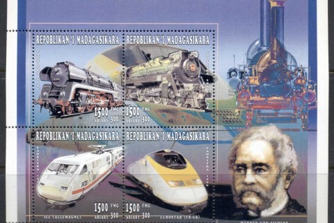Madagascar-1996-Werner-von-Siemens-Trains-MS-MUH