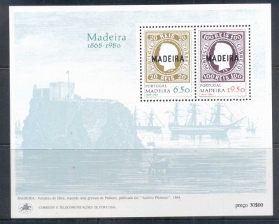 Madeira-1980-Stamps-on-Stamps-MS-MUH